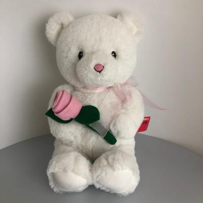 China Cute Gifts Toy Bear Stuffed Teddy Bear Rose Valentine Teddy Bear Plush Toy for sale