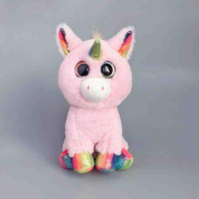 China Low MOQ OEM ODM Plush Unicorn Sound Doll Animal Toy Custom Made Plush Toy For Children's Gift for sale