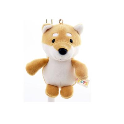 China Plush Toys Dolls Animal Ornaments Pendants Stuffed Key Chain Promotional Or Lovely Mini Dog Gift for sale