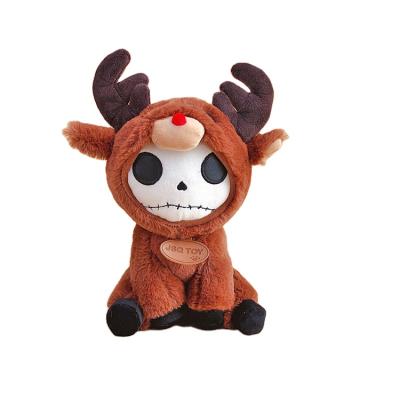 China Plush Halloween Hat Elk Supplier China Promotional Or Gift Human Skeleton Toy for sale