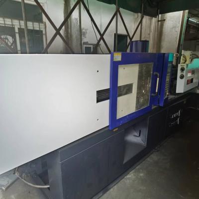 China horizontal 128ton used double color injection molding machine second hand mixed color plastic mixing machine for sale