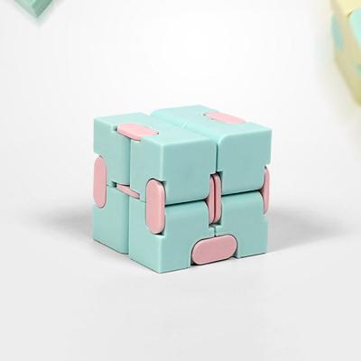 China Hot Selling Magic Cube Children's Educational Amazon Finger Toys Magic Cube Toy Infinite Cube Fidget Toy for sale