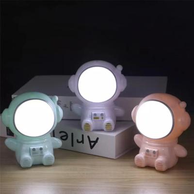 China Traditional Rechargeable Children's Lamp Night Reading Astronaut USB Kids Room Home Decor Light Gift for sale