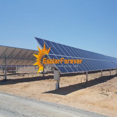 China Al6005-T5/SUS304 1MW Customized Structure Solar Plant Photovoltaic Ground Array Tracker System for sale