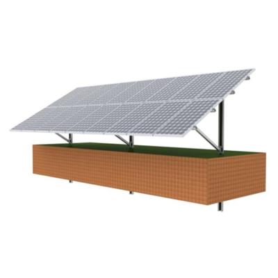 China Vertical Solar Panel Ground Aluminum Module Solar Power Pile Mount System Design Structures Rack Solar System for sale