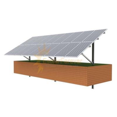 China Al6005-T5/SUS304 Pile Ground Mounting Structure Over Stilts Structures Ground Mounted Solar Panel Mounting System for sale