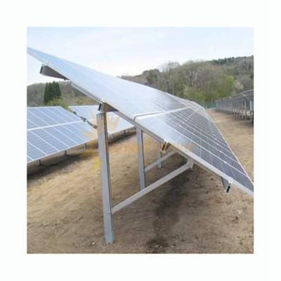 China Al6005-T5 / SUS304 Solar Ground Mounting Bracket System Pile Ground Mounting Structure for sale