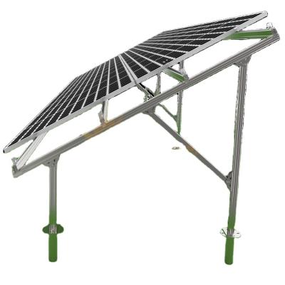 China Al6005-T5/SUS304 Galvanized Steel Solar Ground Mount System RCC Structure Solar Ground Mount Racks for sale