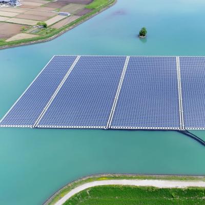 China HDPE & Fixed Alumium Alloy Mount System Solar Panel Solar Floating Fixtures Floating Mounting Solar System for sale