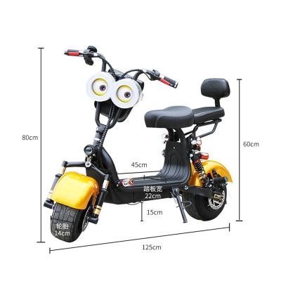 China Cheap electric scooter 2000w 3000w 4000w electric motorcycles citycoco adult battery electricas of aluminum alloy for sale