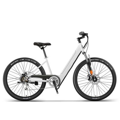 China Cheap Lightweight Urban Green Electric City Bike Aluminum Alloy Electric City Bike for sale