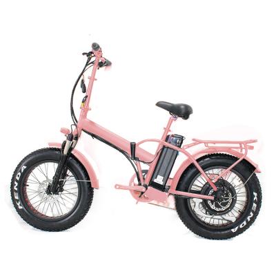 China Aluminum Alloy Women's Electric Bike 2020 Model 36V 500W Max Motor New 20 Inch Tire Electric Bicycle For Sale For Mountian/Beach for sale