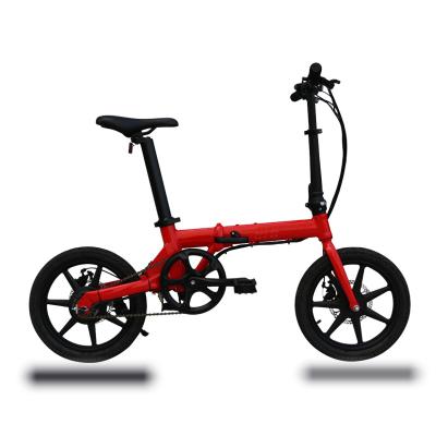 China Strong Aluminum Alloy 16 Inch Electric Mini Bike For Adults On Sale for sale