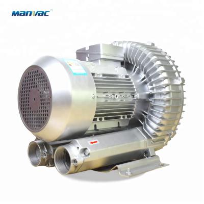 China Blower 5.5kw Aluminum Alloy Side Channel Big Suction CNC Vacuum Turbine for sale