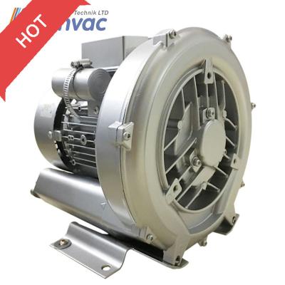 China Fan 1HP Single Stage Ring Blower Air Vacuum Turbine For Fish Pond for sale