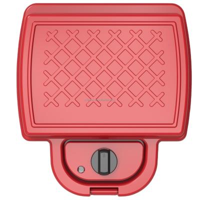 China Detachable Waffle Pad 2 Slice Safety Sandwich Waffle Maker 220v Commercial Non-Stick Waffle Maker Smokeless for sale