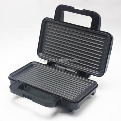 Κίνα Health Commercial Automatic Electric Press Mini Non Stick Griddle Breakfast Handle BBQ Panini Sandwich Maker Fresh Touch Grill προς πώληση