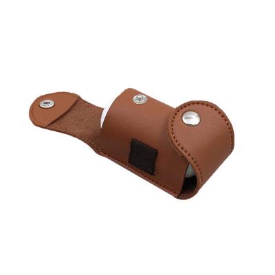 China Carry Golf Clubs Wholesale Travel Portable Genuine Leather Waist Pack Golf Ball Tee Ball Holder Pouch Bag Sports Accessory for sale