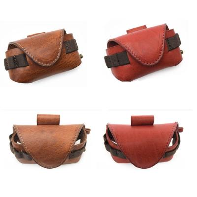 China Carry Golf Clubs Golf Ball Pocket Waist Bag Organizer Case Golf Accessories Outdoor Leather Bag High Quality for sale