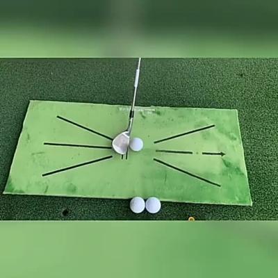 China Golf Swing Mat Manufacturer Good Quality Golf Swing Mat Direct Golf Training Mat Artificial Golf Putting Mat for sale