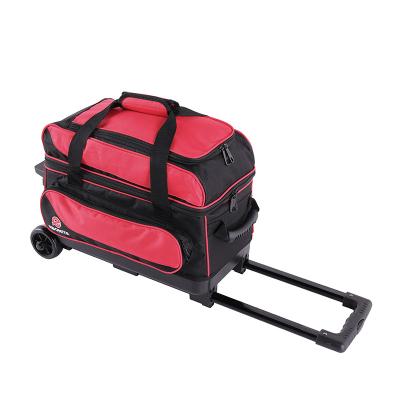 China High Quality Manufacturer Custom OEM Double Ball Rolling Bag With Wheels Roller Rolling Bag for sale