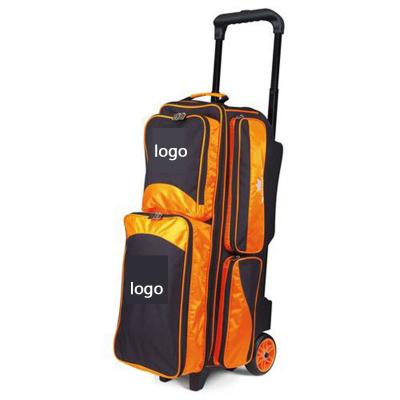 China Hot Sale Bowling Supplies High Quality Imported Brunswick Bowling Bag Three Ball Bag for sale