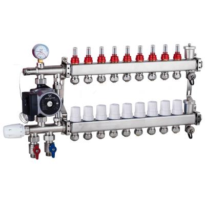 China Modern Trigger Underfloor Heating Floor Central Heating System Pump Kit for sale