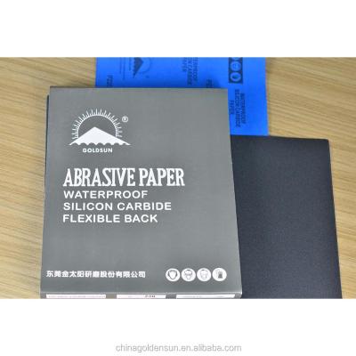 China Automatic Rotating Waterproof Silicon Carbide Sand Sandpaper 230mm*280mm for sale