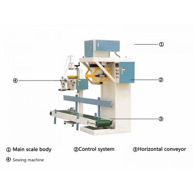 China Food Packaging Vffs Food Sand Packing Corn Bag Filling And Sealing Machine for sale