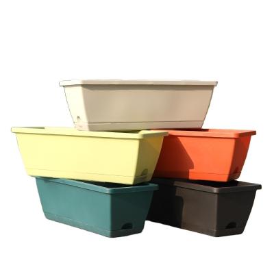 China New Southwest Horun planting lazy plastic basin flower pot balcony vegetable planting flower for sale