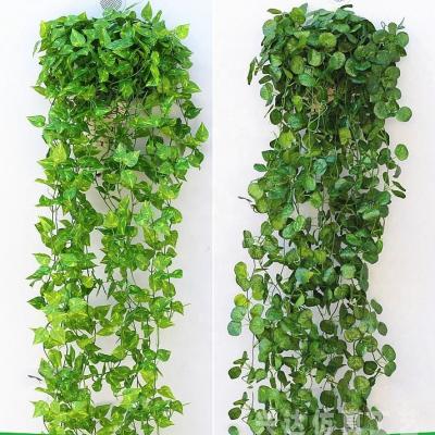 China Wedding Home Decoration LLV038 110cm Popular Selling Artificial Green Vine For Indoor Decoration for sale