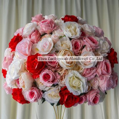 China Wedding LFB1667-ball core wedding decoration artificial flower ball decoration wedding flower ball for sale