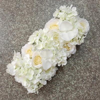 China Wholesale high quality luxury wedding centerpiece fabric+foam centerpiece white floral for sale