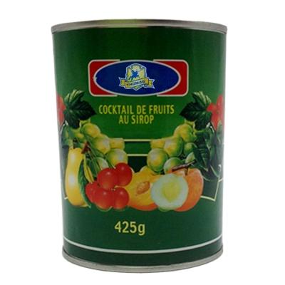 China Best Canned Selling Canned Fruit Concentrated Syrup Delicious Fruit Cocktail for sale