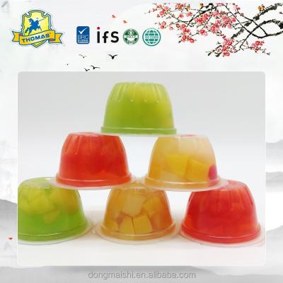 China Mini Fruit Jelly Snacks Preserve Low Fat Juice Jelly Newberry Fruit Jellies Orange for sale