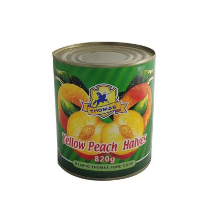 China Hot-selling delicious canned fruit food canned sliced ​​fruit, canned yellow peach for sale