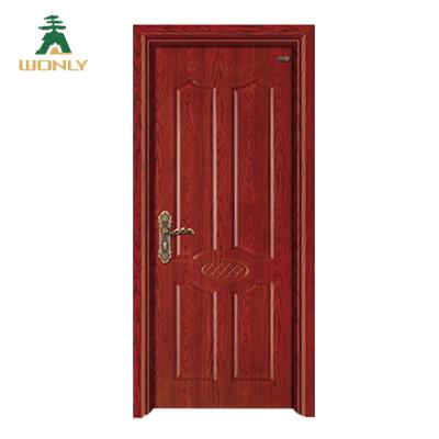 China Bedroom Door Interior Doors Waterproof Modern Solid Wood Door for sale