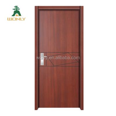 China Melamine Door Hdf Doors Waterproof Molded Interior Wooden Doors for sale