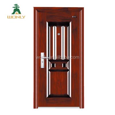 China Fashion Security Restaurants Exterior Door Anti-theft Italian Elegant Steel Door for sale