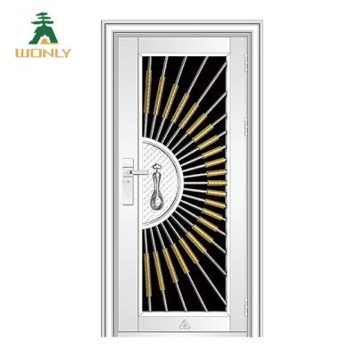 China Fashion Design Hot Sale Low Price High Quality Stainless Steel Door for sale