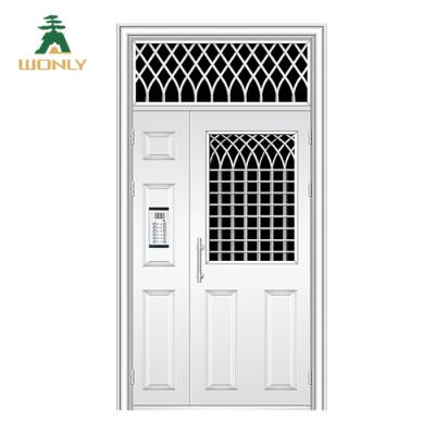 China Hot Selling New Design Stainless Steel Door Entry Door Swing for sale