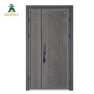 China New Swing Design Bullet Proof Cast Aluminum Door for sale