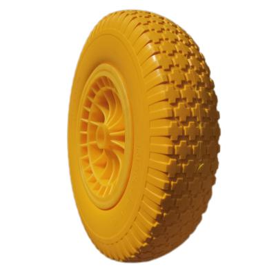 China 16 inch x4.00-8 chinese factory professional wheelbarrow foam wheel 16