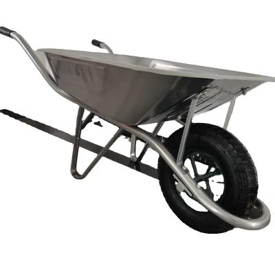 China WB6400 Garden Farm Tray High Quality Steel Wheel Barrow for sale