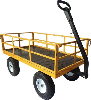 China Metal garden mesh cart wheelbarrow tool cartTP1200 for sale