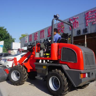 China ZL-08 Small Electric Loader Mini Wheel Loader For Sale for sale