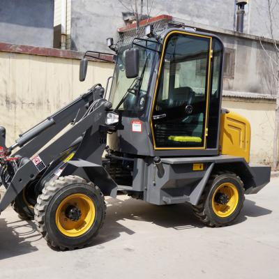 China ZL-08 Mini Wheel Loader Cab New Rated Load (kg) 1000 for sale