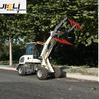 China 2018 JIELI Mini Wheel Loder /CE 800kg-ZL08 Mini Loader Wheel Loader For Sale 0.4m3 for sale