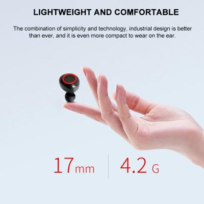 China Latest Hot BT 5.0 Siri Waterproof Banaural Call One-step Pairing Mini A2 Tws Sports Wireless Earphones for sale