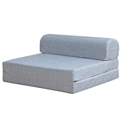 China Removable Cover Single Seater Sleeper Couch Cum Bed Folding for sale